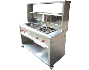 chole bhature counter