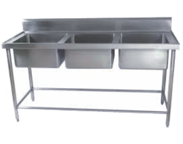 three sink unit